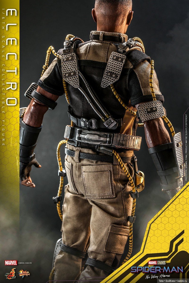 Hot Toys - Электро в масштабе 1/6 по мотивам фильма «Человек-паук: Нет пути домой» (фото 8)