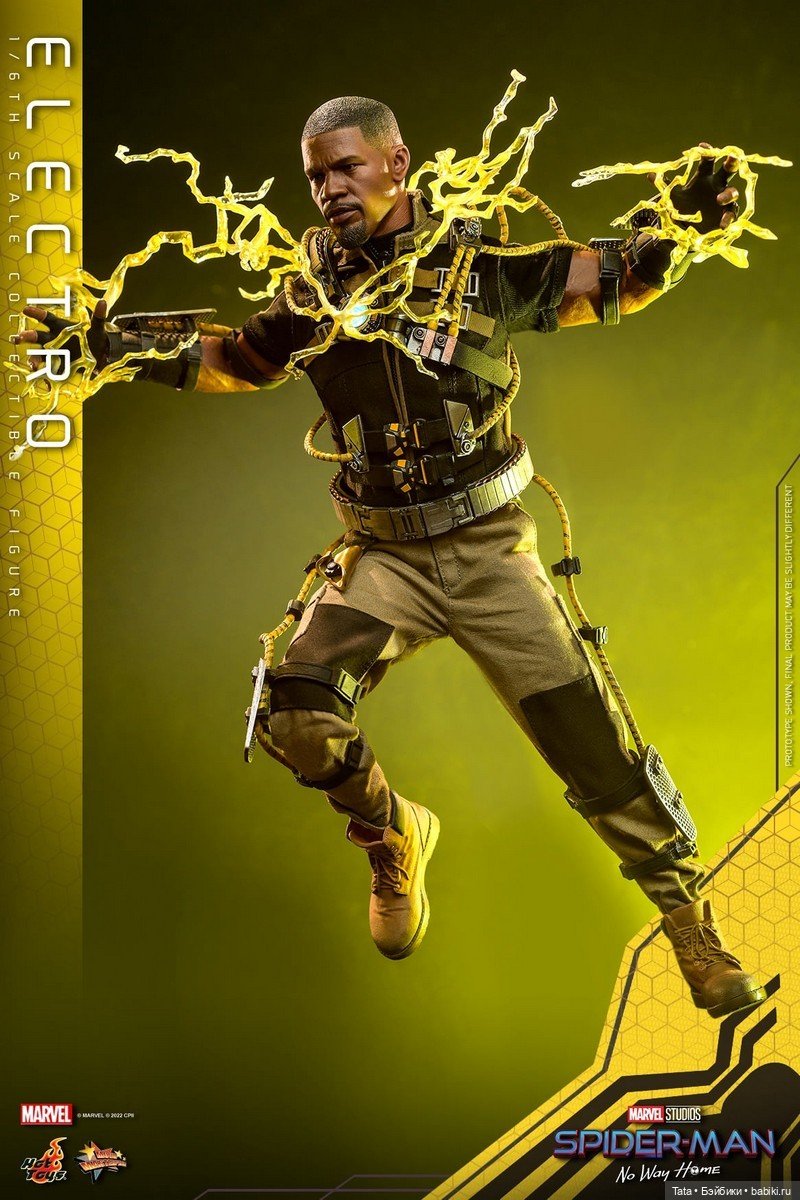 Hot Toys - Электро в масштабе 1/6 по мотивам фильма «Человек-паук: Нет пути домой»