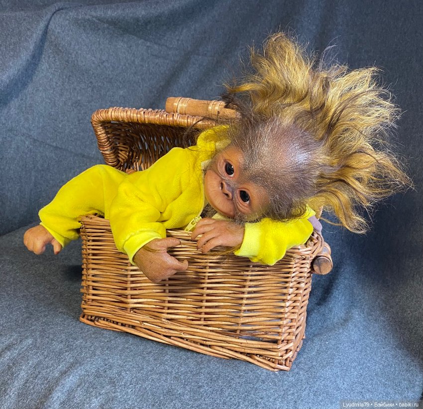 Реборн орангутанг «Пикачу» (фото 2)