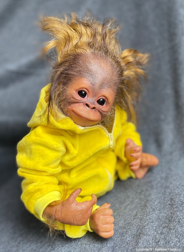 Реборн орангутанг «Пикачу»