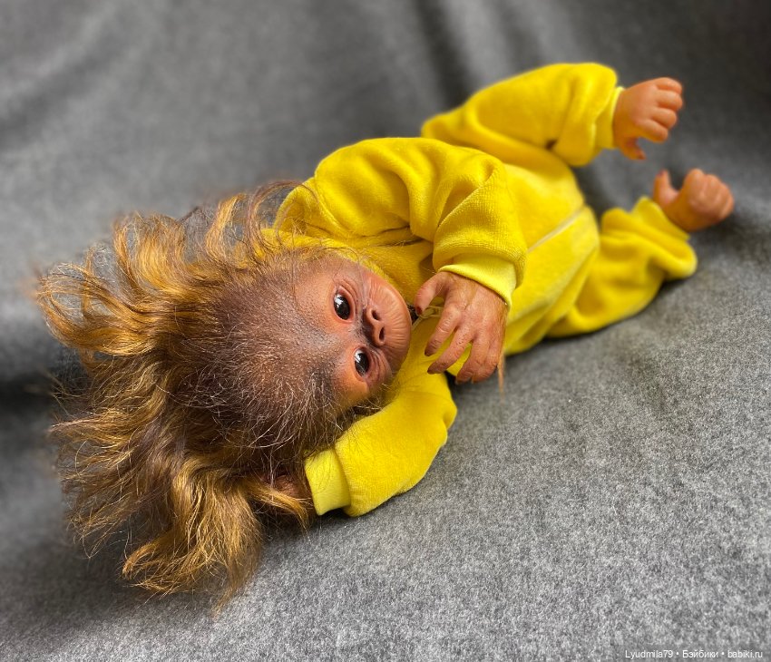 Реборн орангутанг «Пикачу»