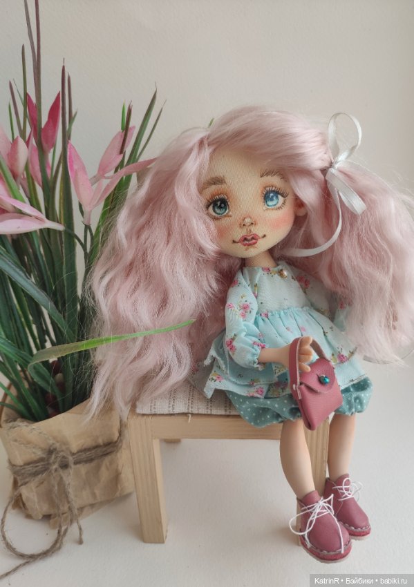 Цвет волос — Авторские текстильные куклы: Вальдорфские (фото 6)