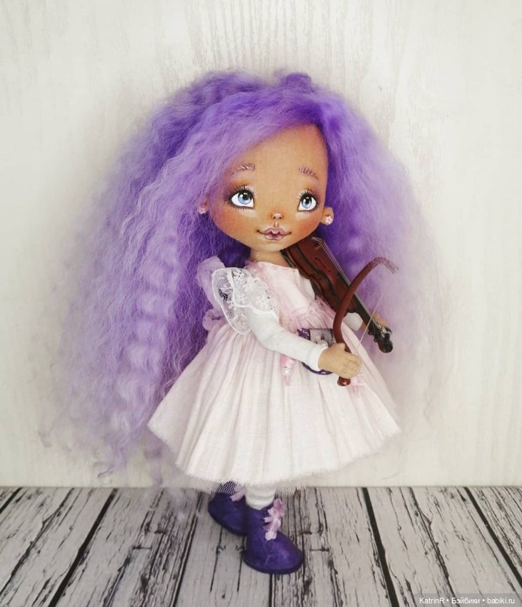 Цвет волос — Авторские текстильные куклы: Вальдорфские (фото 3)