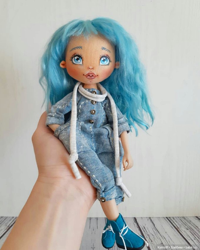 Цвет волос — Авторские текстильные куклы: Вальдорфские (фото 4)