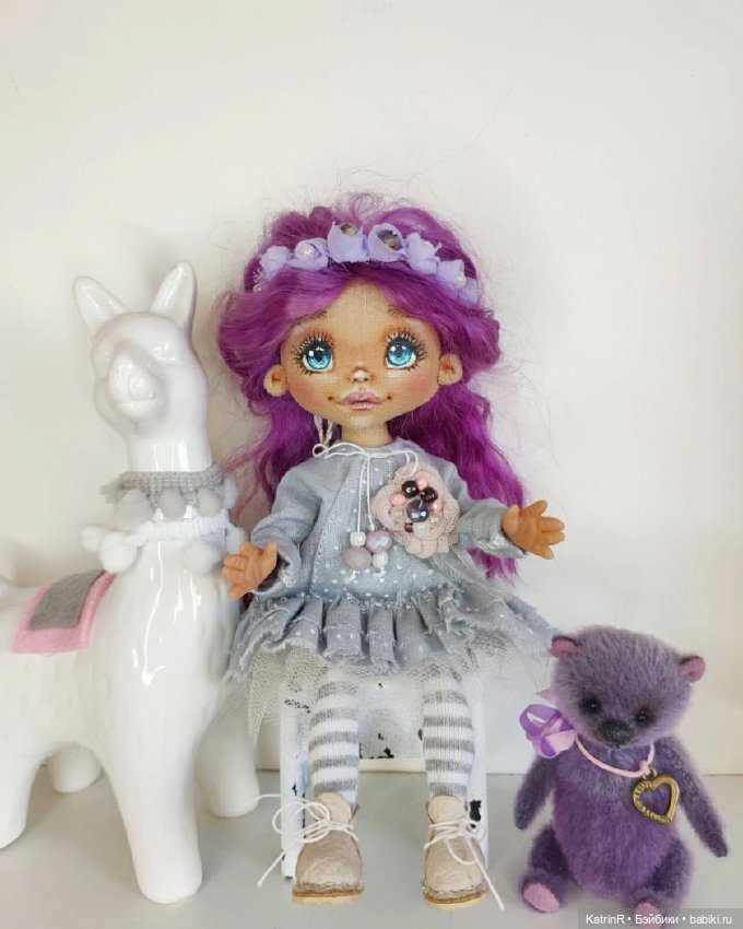 Цвет волос — Авторские текстильные куклы: Вальдорфские (фото 2)