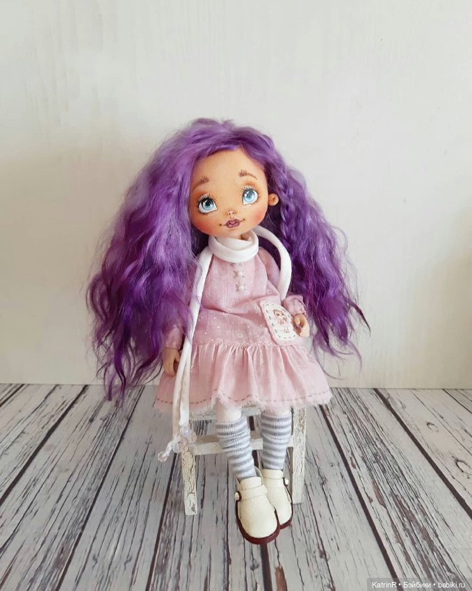 Цвет волос — Авторские текстильные куклы: Вальдорфские (фото 5)
