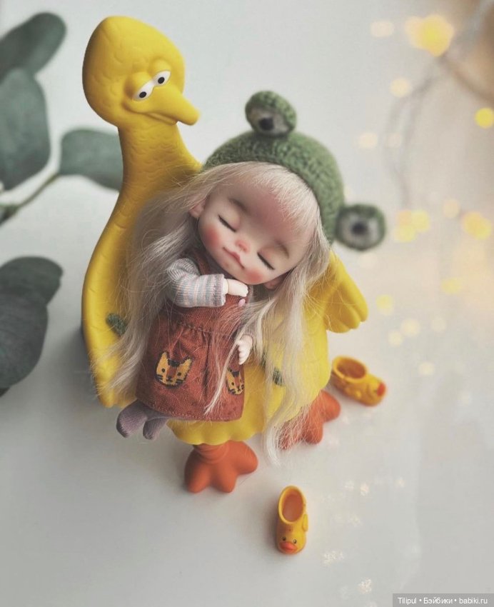 Спящие — Авторские миниатюрные куклы: лепка (фото 3)