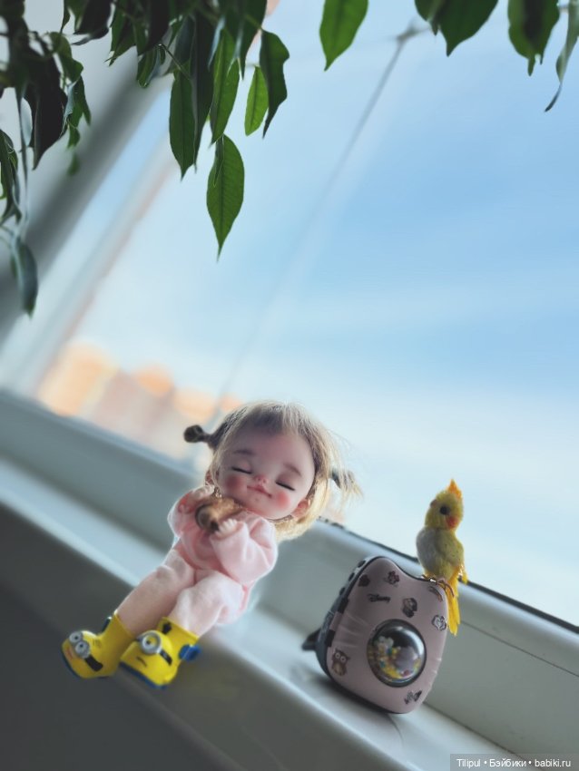 Спящие — Авторские миниатюрные куклы: лепка (фото 9)