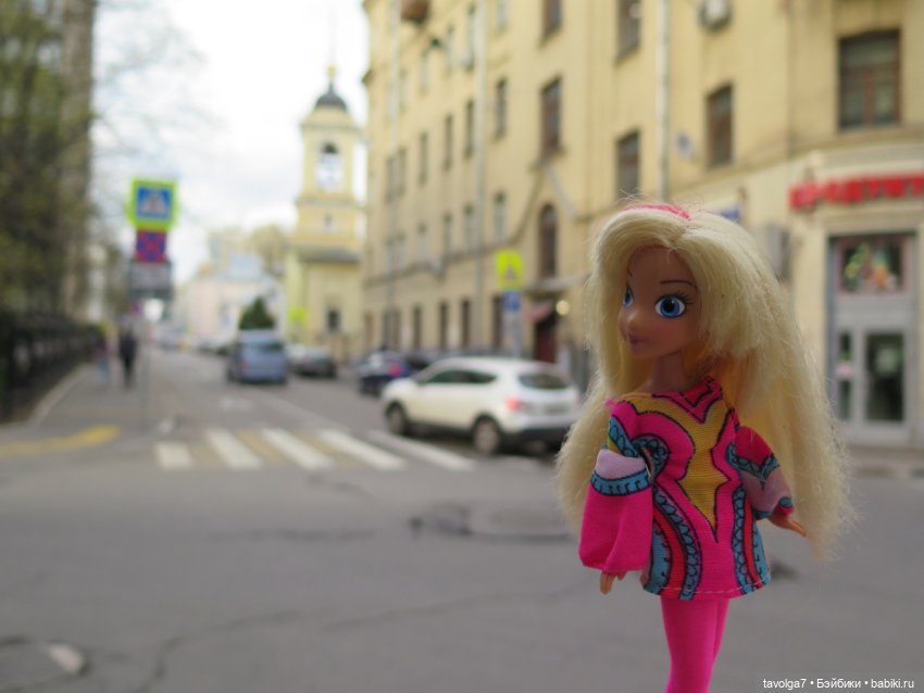 Винтаж и современная девушка 1/12 и весна
