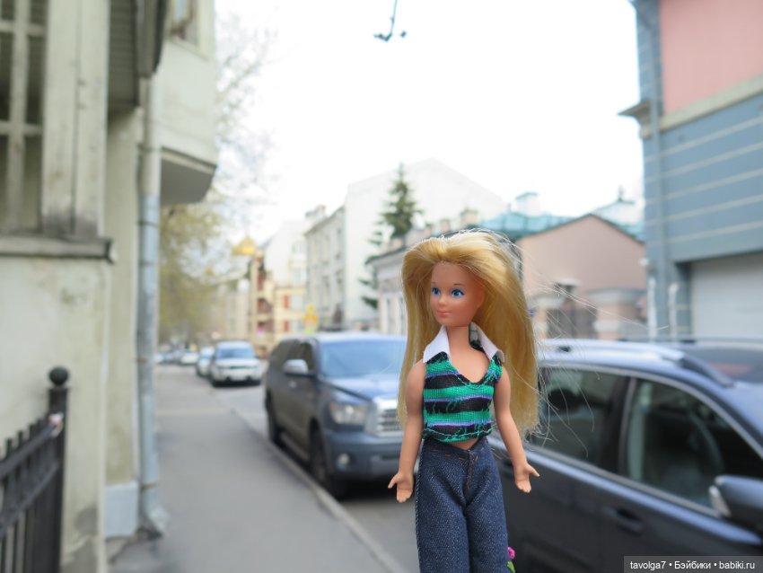 Винтаж и современная девушка 1/12 и весна