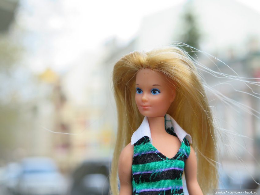 Винтаж и современная девушка 1/12 и весна