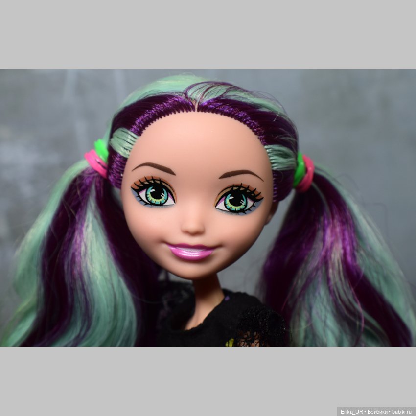 Перепись КуклоНаселения 2 Madeline-Hatter, Ever-After-High, EAH, 1/6-doll, Mattel, 2016 (фото 6)