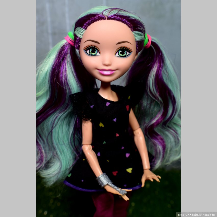 Перепись КуклоНаселения 2 Madeline-Hatter, Ever-After-High, EAH, 1/6-doll, Mattel, 2016