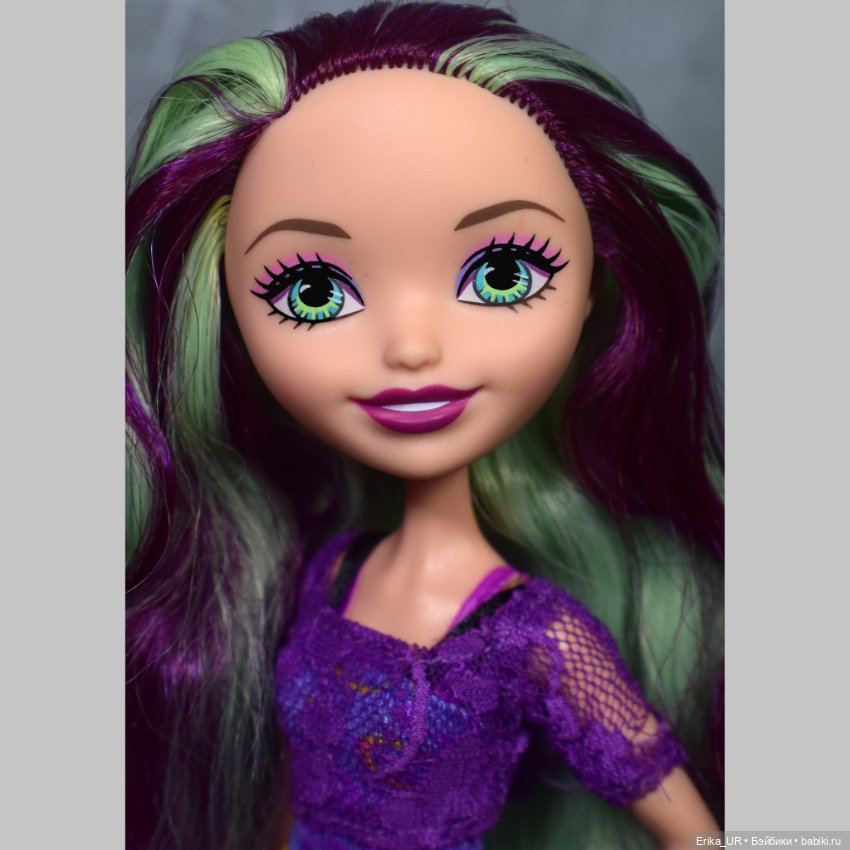 Перепись КуклоНаселения 2 Madeline-Hatter, Ever-After-High, EAH, 1/6-doll, Mattel, 2016 (фото 3)