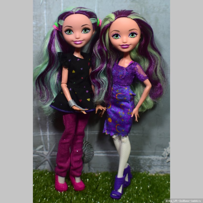 Перепись КуклоНаселения 2 Madeline-Hatter, Ever-After-High, EAH, 1/6-doll, Mattel, 2016