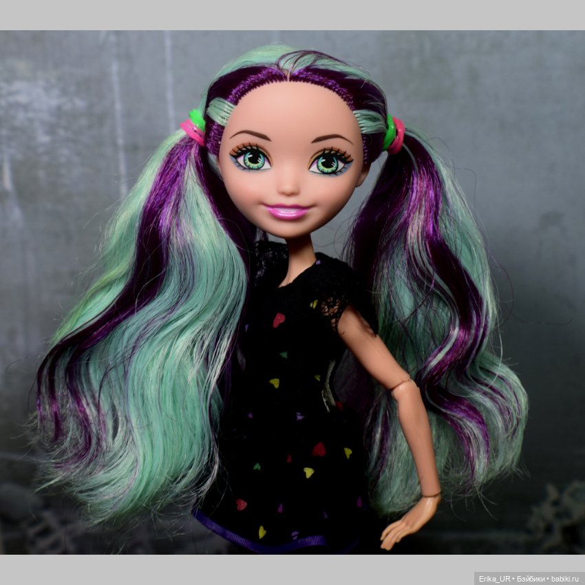 Перепись КуклоНаселения 2 Madeline-Hatter, Ever-After-High, EAH, 1/6-doll, Mattel, 2016 (фото 7)
