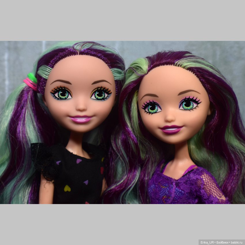 Перепись КуклоНаселения 2 Madeline-Hatter, Ever-After-High, EAH, 1/6-doll, Mattel, 2016