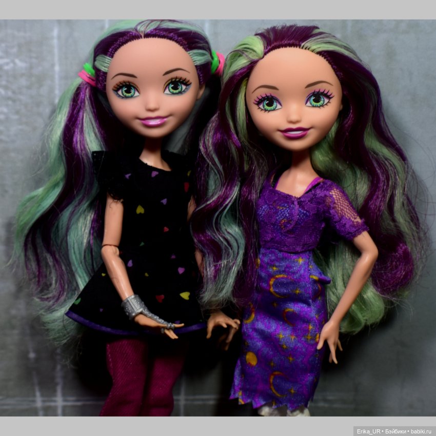 Перепись КуклоНаселения 2 Madeline-Hatter, Ever-After-High, EAH, 1/6-doll, Mattel, 2016