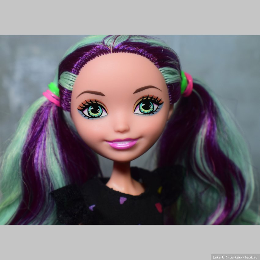 Перепись КуклоНаселения 2 Madeline-Hatter, Ever-After-High, EAH, 1/6-doll, Mattel, 2016 (фото 9)