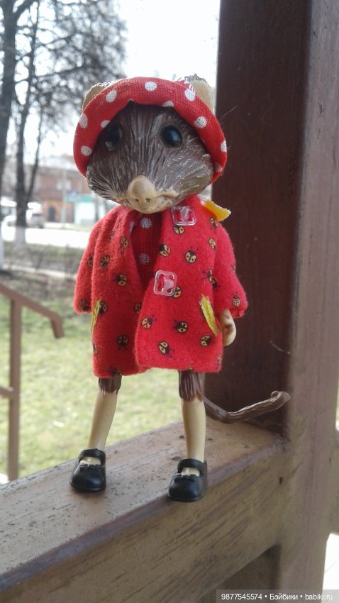 Мышка Яночка — Коллекционные куклы разных авторов (Разное): редкие бренды (фото 2)