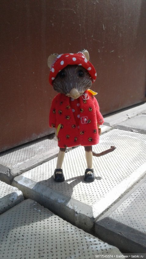 Мышка Яночка — Коллекционные куклы разных авторов (Разное): редкие бренды (фото 5)