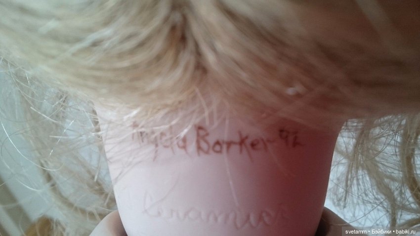 Роспись Angela Barker — Искусство авторской куклы: реализм (фото 10)