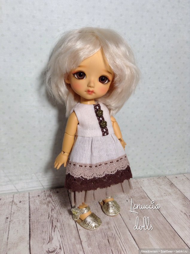Оттенки какао — Одежда и обувь для кукол BJD (БЖД): 1/3 (фото 4)
