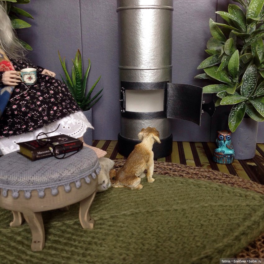 МК Цилиндрическая печь 1:6 из самых простых материалов (фото 2)