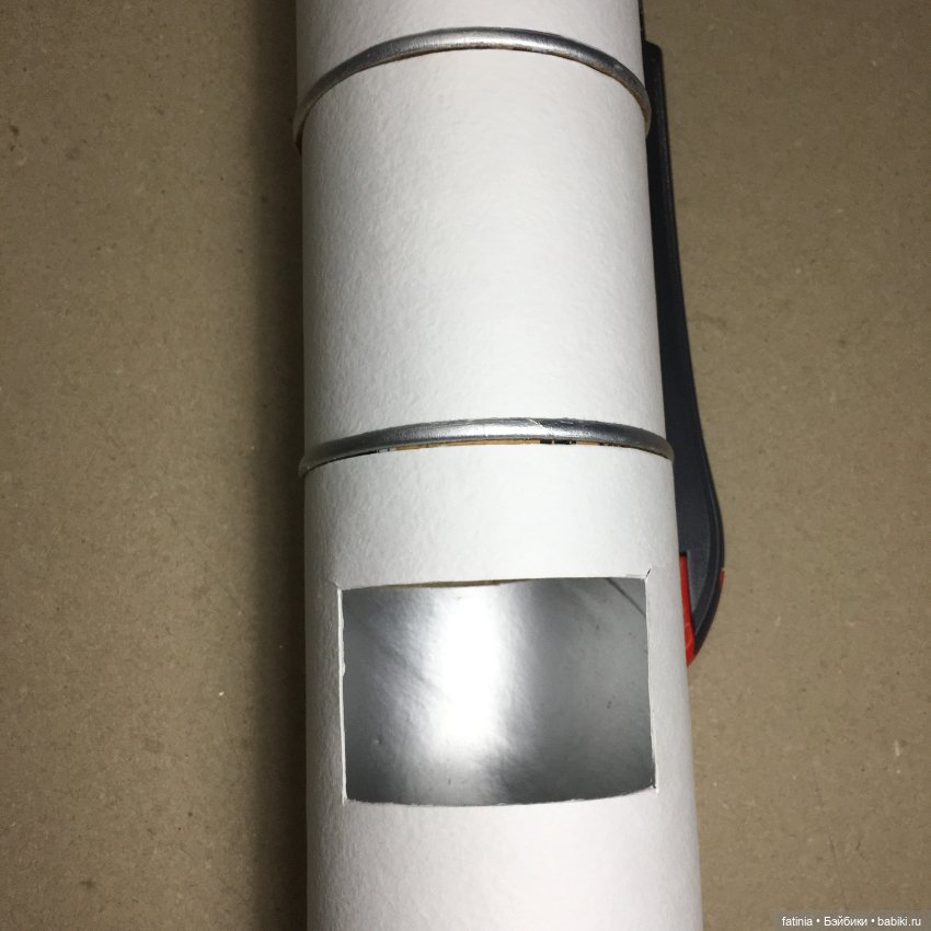 МК Цилиндрическая печь 1:6 из самых простых материалов (фото 9)