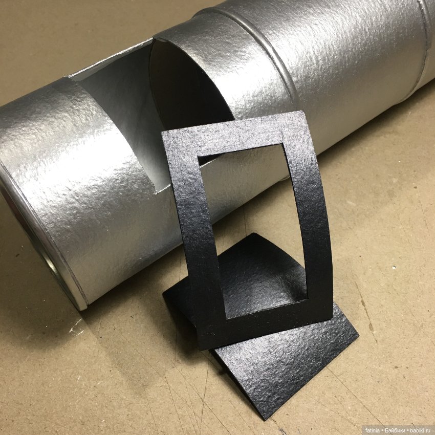 МК Цилиндрическая печь 1:6 из самых простых материалов