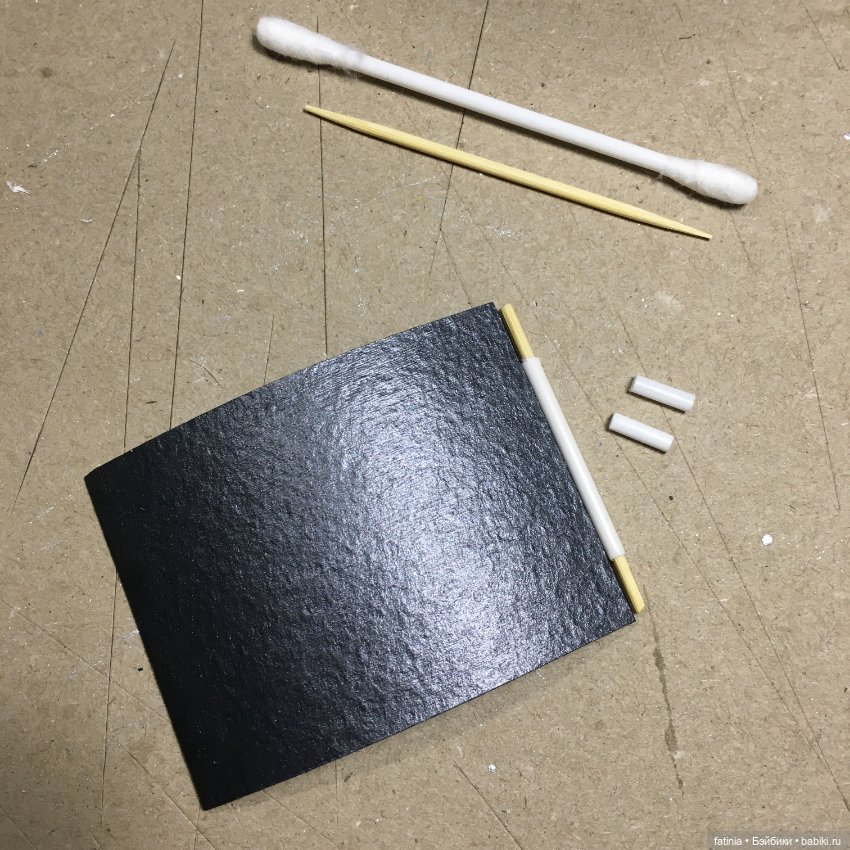 МК Цилиндрическая печь 1:6 из самых простых материалов