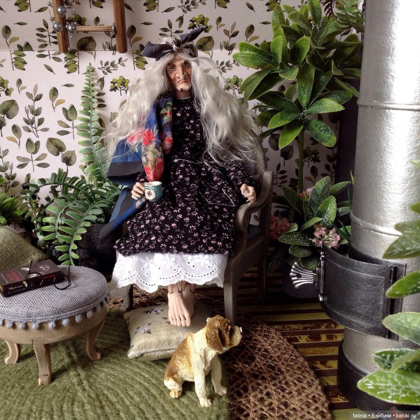 МК Цилиндрическая печь 1:6 из самых простых материалов