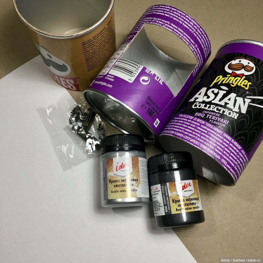 МК Цилиндрическая печь 1:6 из самых простых материалов (фото 3)