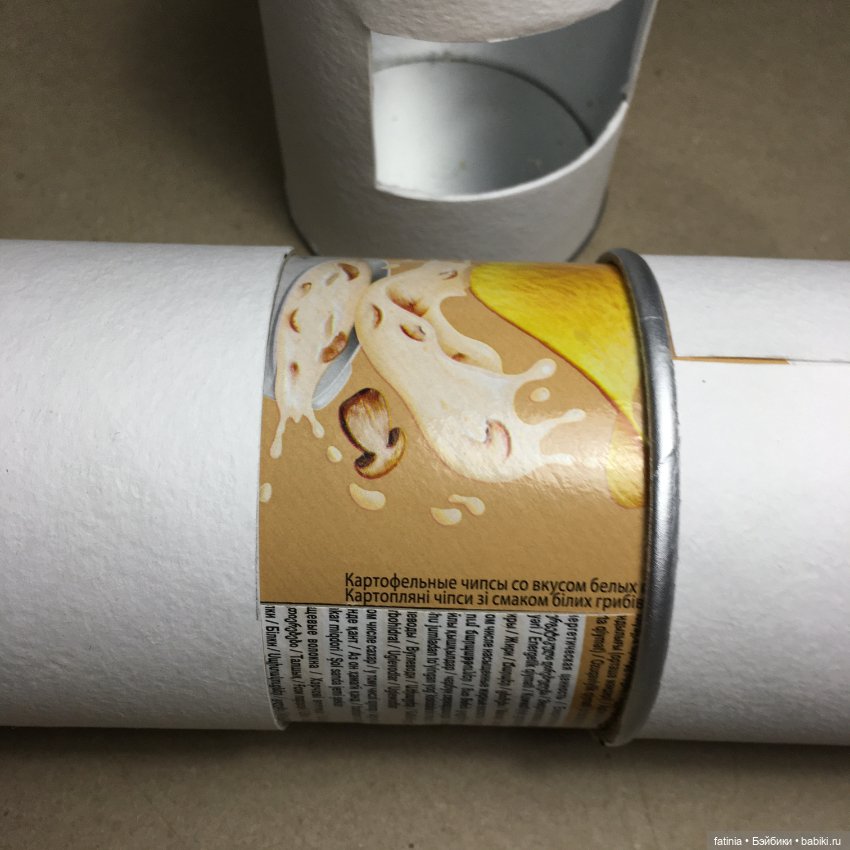 МК Цилиндрическая печь 1:6 из самых простых материалов (фото 7)