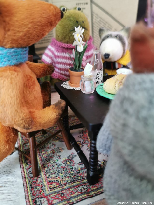 Бабайки приехали — Домашние фото авторских игрушек: Тедди (фото 6)