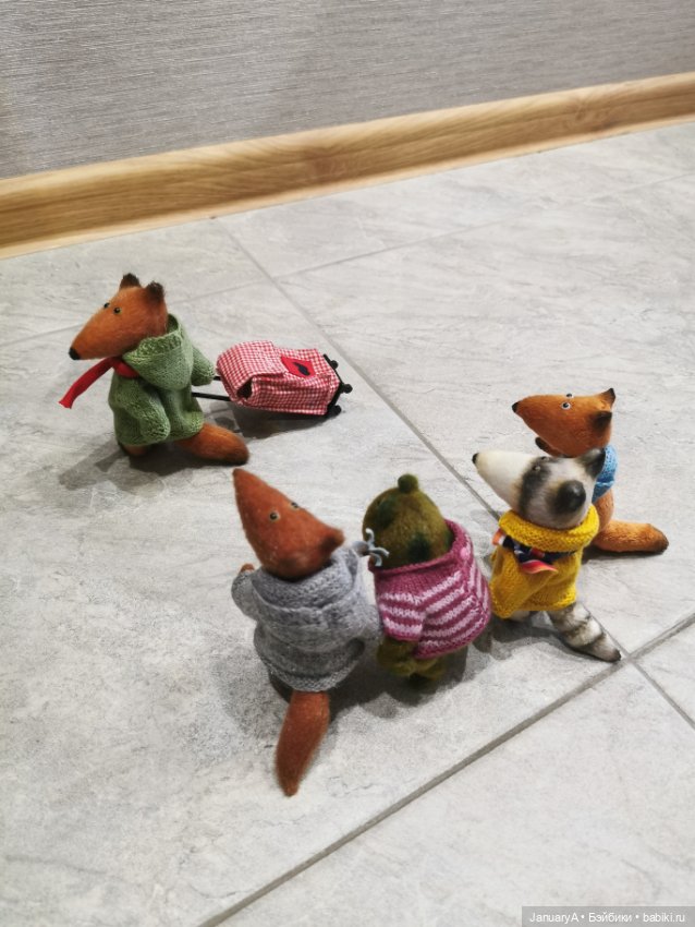 Бабайки приехали — Домашние фото авторских игрушек: Тедди (фото 9)