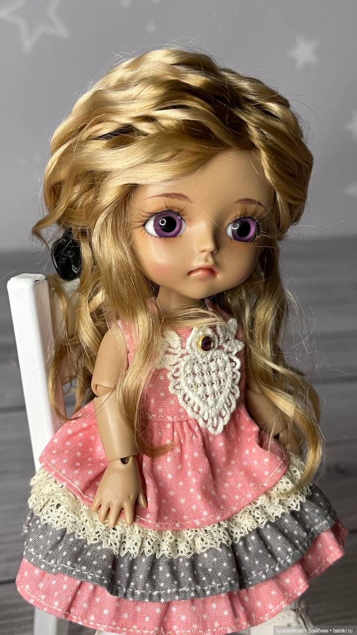 Парички на малышек — Одежда и обувь для кукол BJD (БЖД): 1/3 (фото 2)