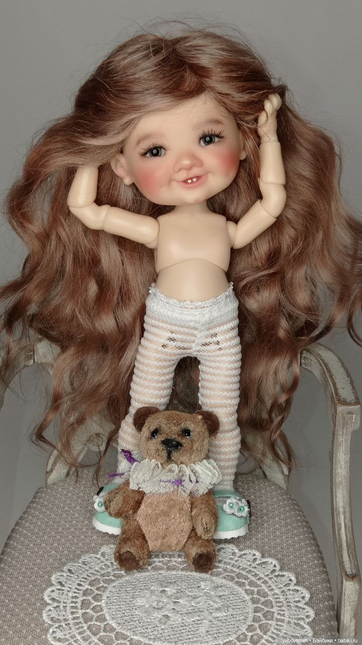 Парички на малышек — Одежда и обувь для кукол BJD (БЖД): 1/3 (фото 5)