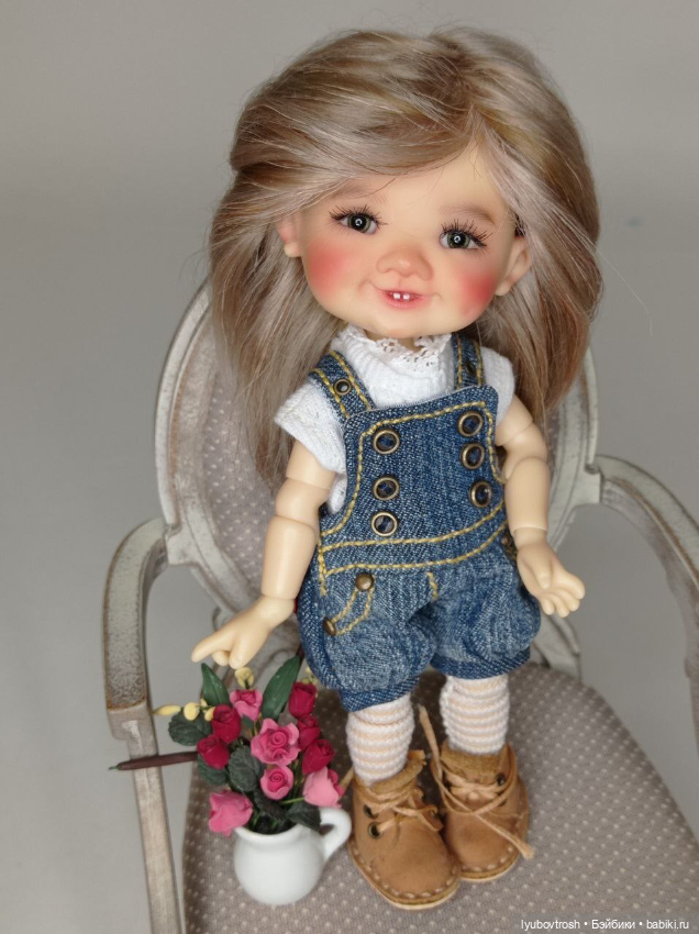 Парички на малышек — Одежда и обувь для кукол BJD (БЖД): 1/3 (фото 9)