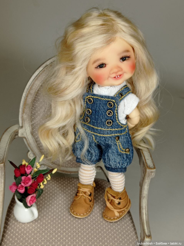 Парички на малышек — Одежда и обувь для кукол BJD (БЖД): 1/3 (фото 8)