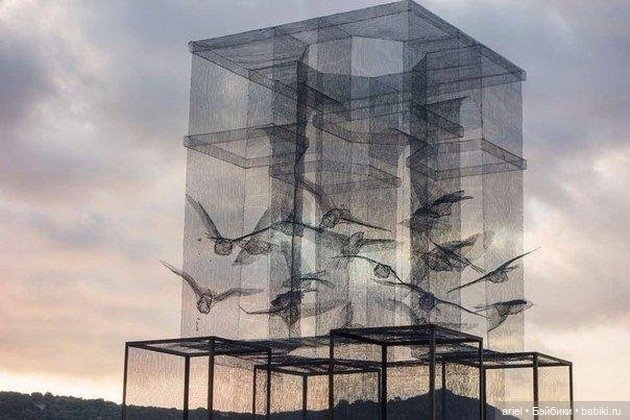 Скульптуры итальянского скульптора Эдоардо Тресольди (Edoardo Tresoldi) (фото 7)