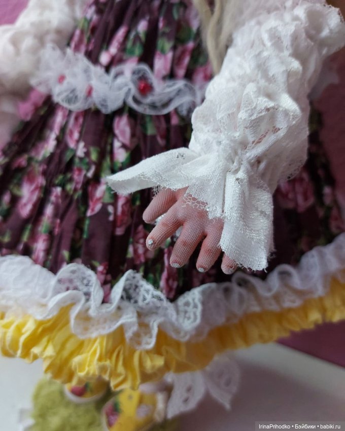 Моя милая Айлин — Авторские текстильные куклы: Вальдорфские (фото 5)