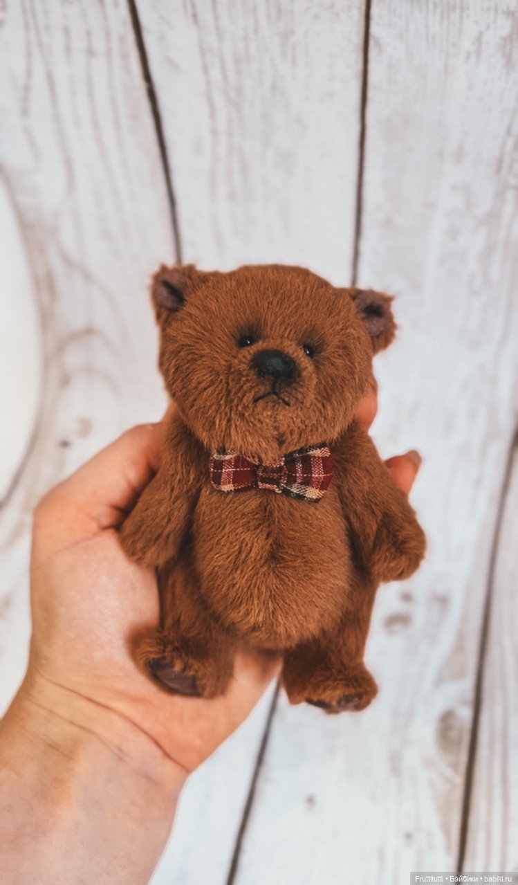 Мишка тедди 13 см — Авторские мишки Тедди и друзья: фото