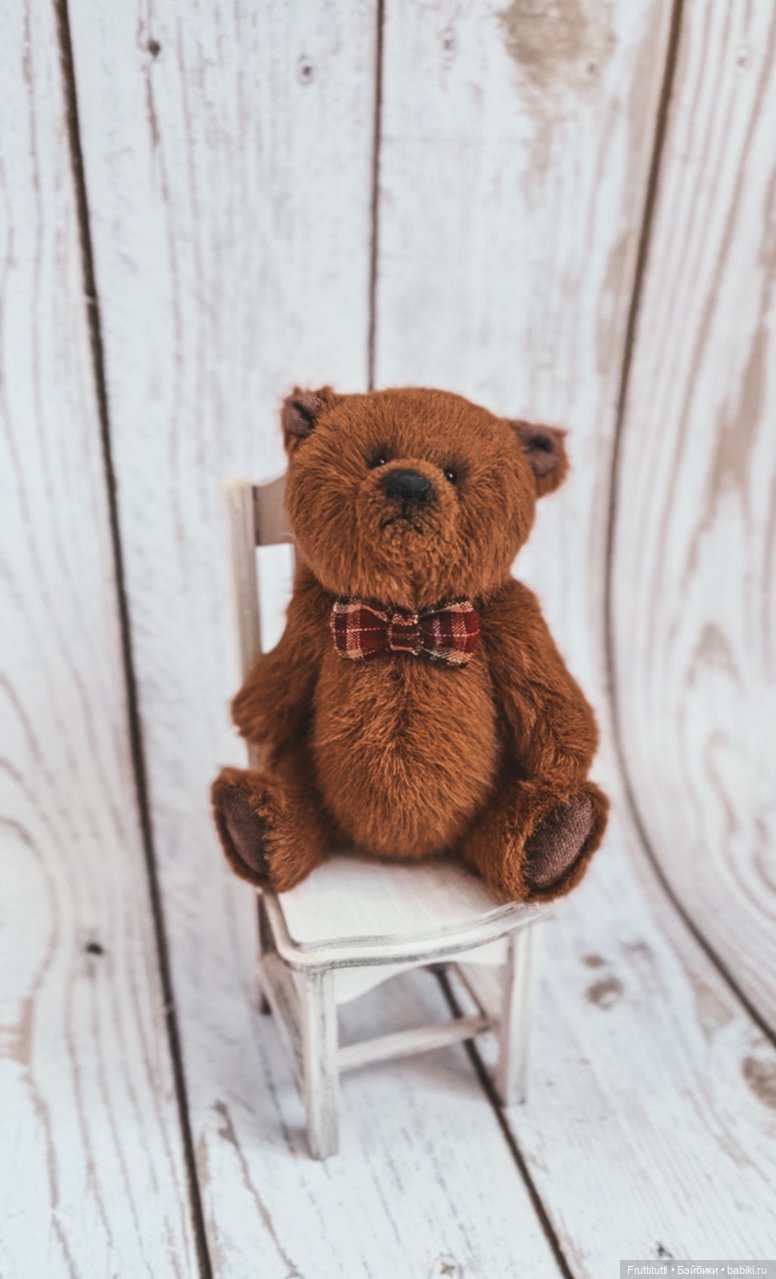 Мишка тедди 13 см — Авторские мишки Тедди и друзья: фото (фото 3)