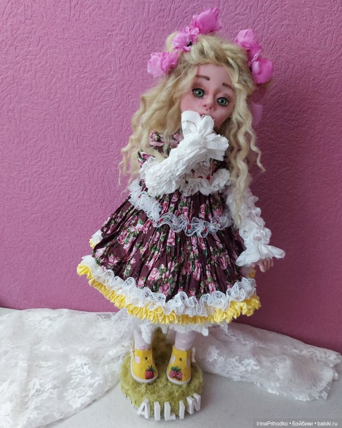 Моя милая Айлин — Авторские текстильные куклы: Вальдорфские