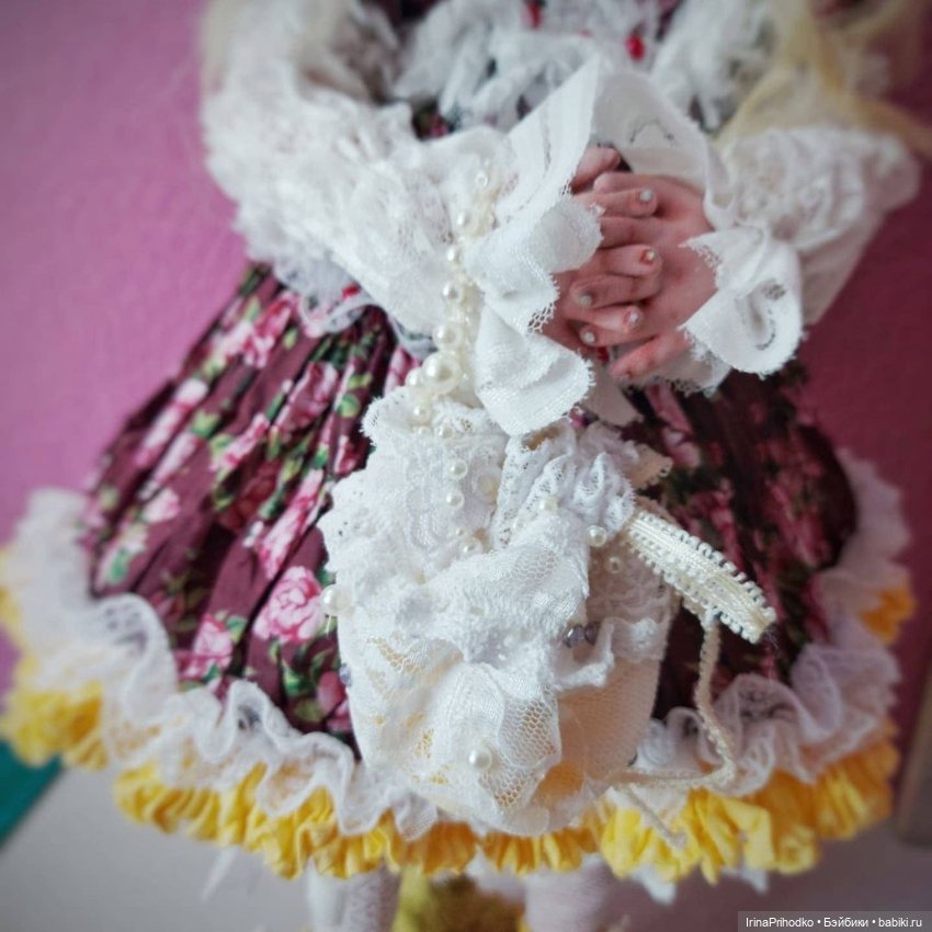 Моя милая Айлин — Авторские текстильные куклы: Вальдорфские (фото 8)
