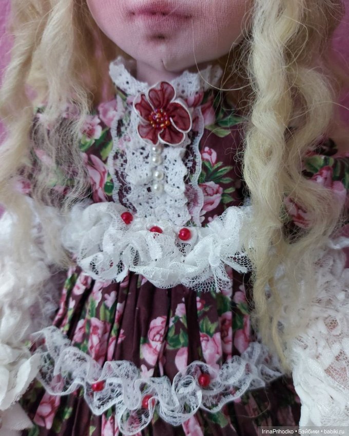 Моя милая Айлин — Авторские текстильные куклы: Вальдорфские (фото 6)