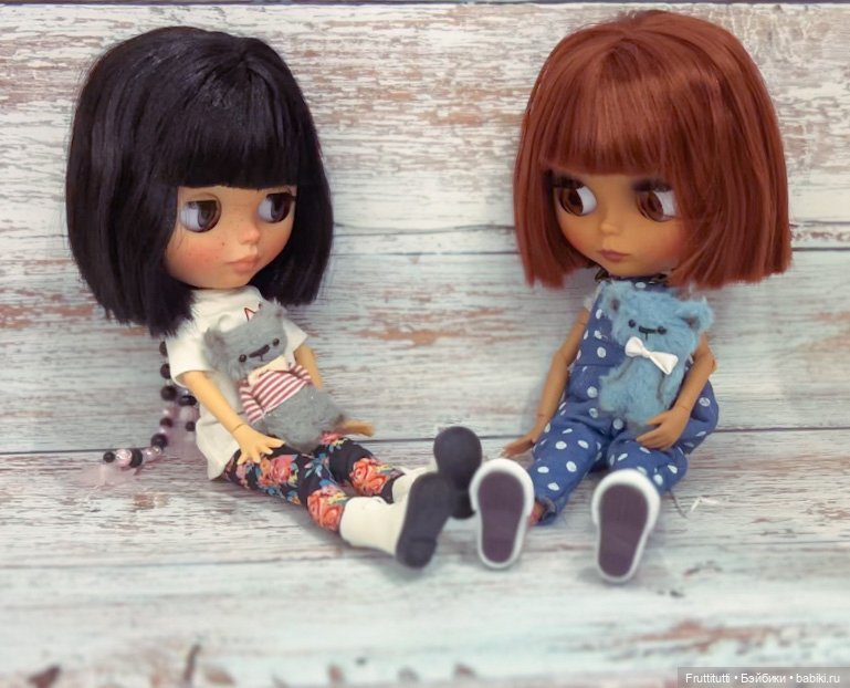 Мишки котики для куклы — Авторские игрушки из разных материалов: синельная проволока (фото 2)