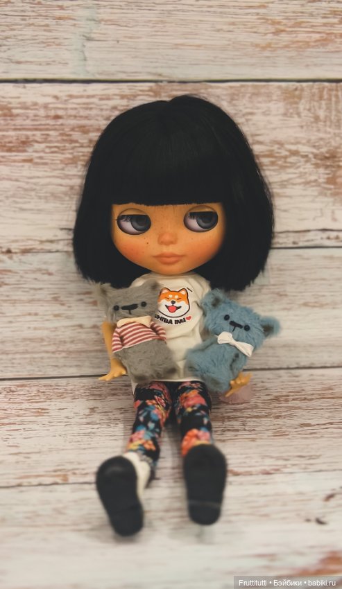 Мишки котики для куклы — Авторские игрушки из разных материалов: синельная проволока (фото 5)