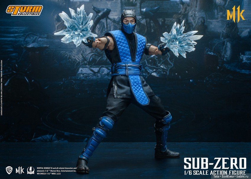 Storm Collectibles - Саб-Зиро в формате 1/6 по мотивам МК 11 (фото 2)